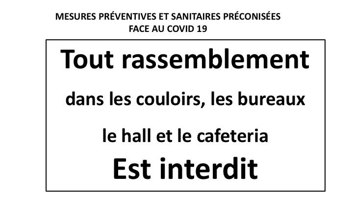 La reprise post COVID -19 des activités de formation à l’IFP - Les mesures préventives